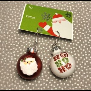 Christmas earrings